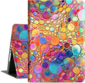 For Ipad 9Th/8Th/7Th Generation Case 2021/2020/2019, Colored Art Bubbles