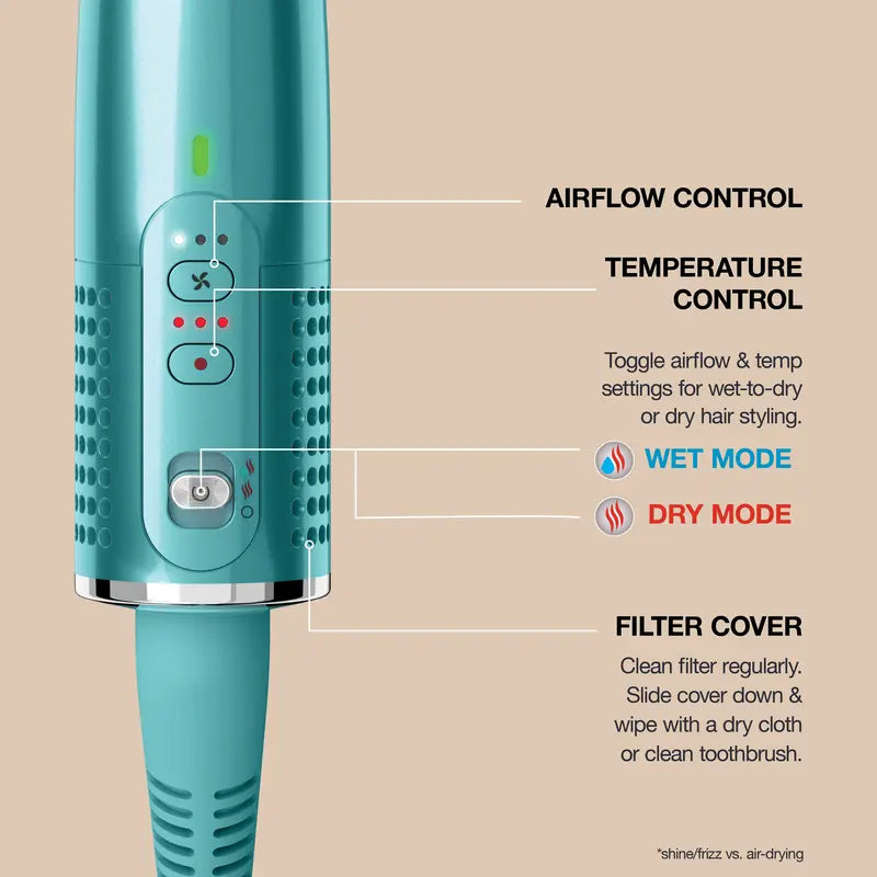 Shark Glossi Blow Dryer Brush - HT302