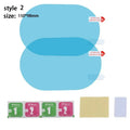 Car Rearview Mirror Protective Film anti Fog Membrane Anti-Glare Waterproof Rainproof Car Sticker Clear Film