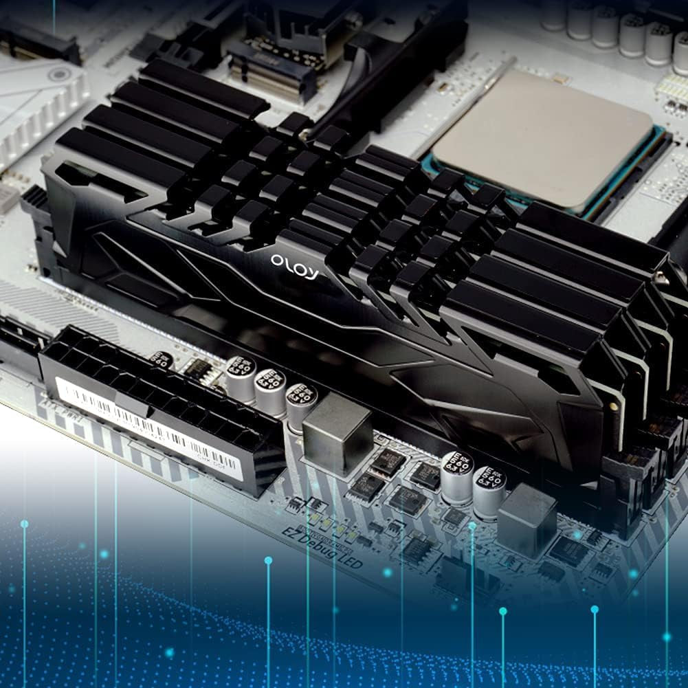 DDR4 RAM 16GB (2X8Gb) Black Owl 3200 Mhz CL16 1.35V 288-Pin Desktop Gaming UDIMM (MD4U0832161BJ0DA)