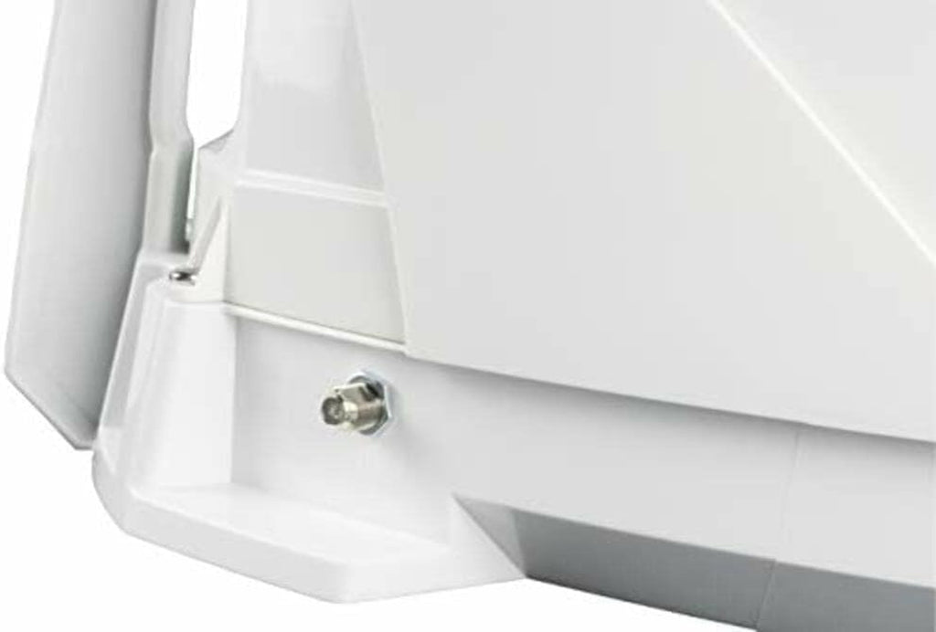 DT4450 DISH Tailgater Bundle - Portable/Roof Mountable Satellite TV Antenna and DISH Wally HD Receiver , White , Western & Eastern Arc Satellites