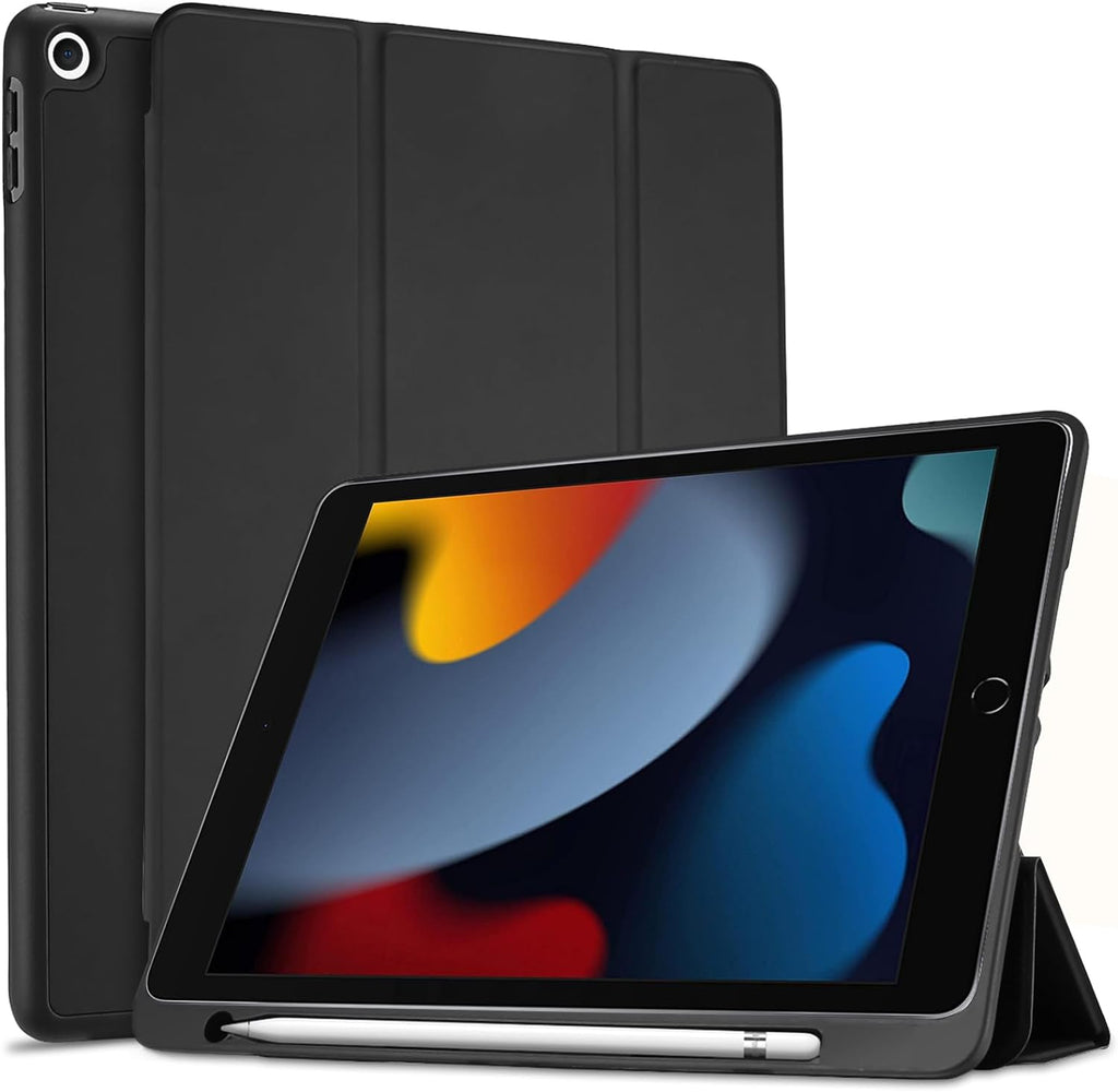 Smart Case for Ipad 10.2" 9Th/8Th/7Th Gen, Black
