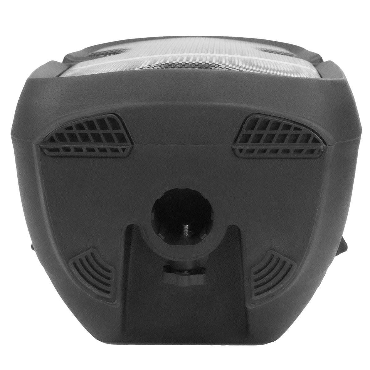 PBX-808TWS Dual 8-Inch Portable Bluetooth PA Speaker System with Stands, Wired Mics, Remotes, USB/FM/TWS/LED