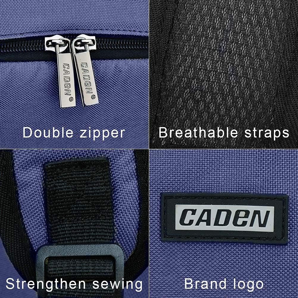 Camera Backpack Bag Professional for DSLR/SLR Mirrorless Camera Waterproof, Camera Case Compatible for Sony Canon Nikon Camera and Lens Tripod Accessories Blue