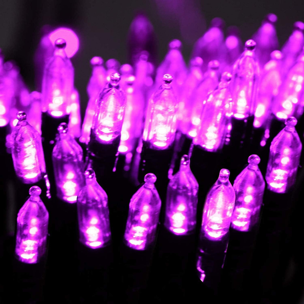 39FT Purple Halloween Lights, 100 LED Outdoor Halloween Mini String Lights