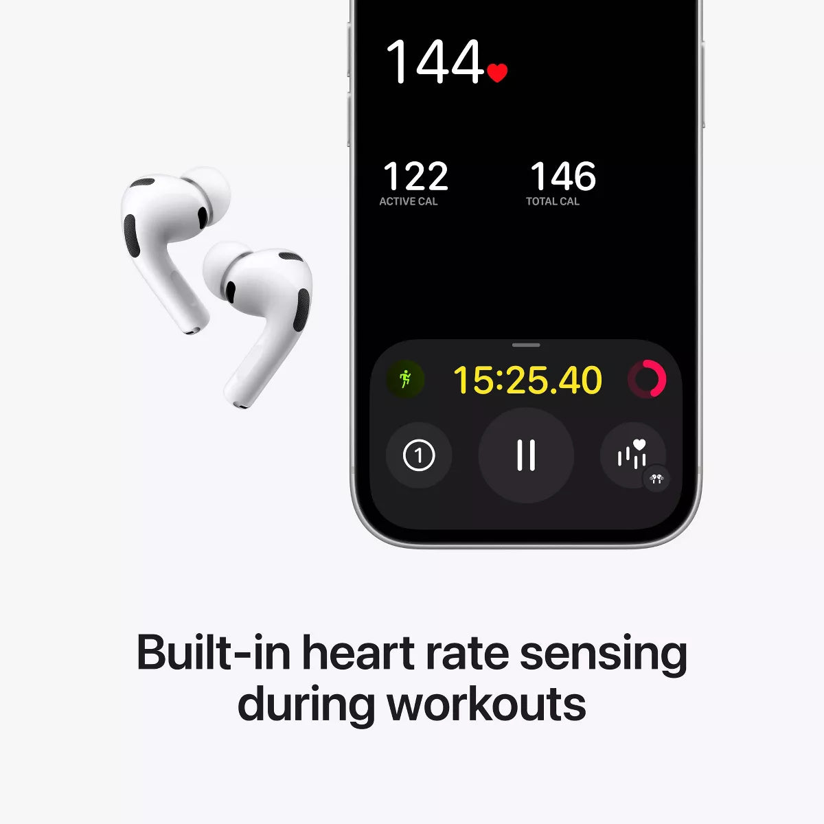 Apple Airpods Pro 3 Wireless Earbuds with Active Noise Cancellation
